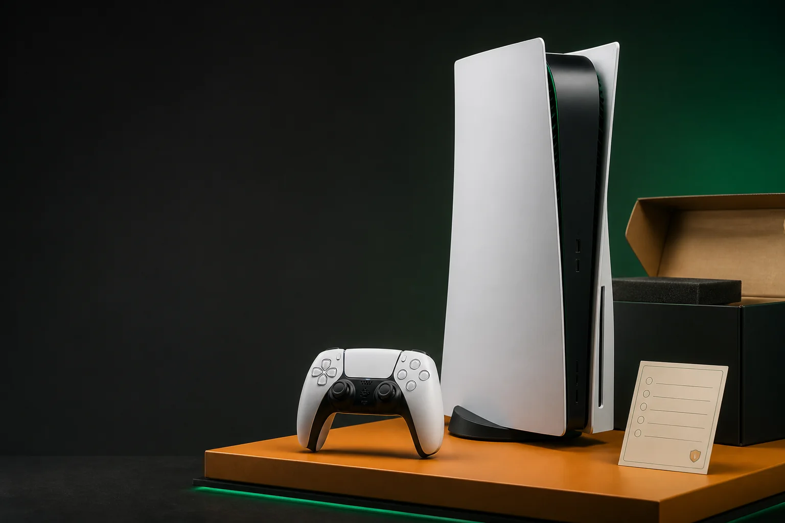 Teklif değerlendirmesine hazır ikinci el PlayStation konsolu